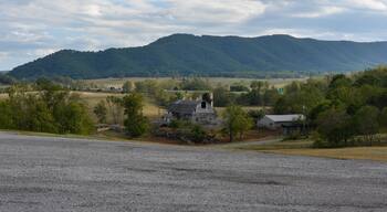 Landscape of the Blue Ridge Mountains in Southwest Virginia