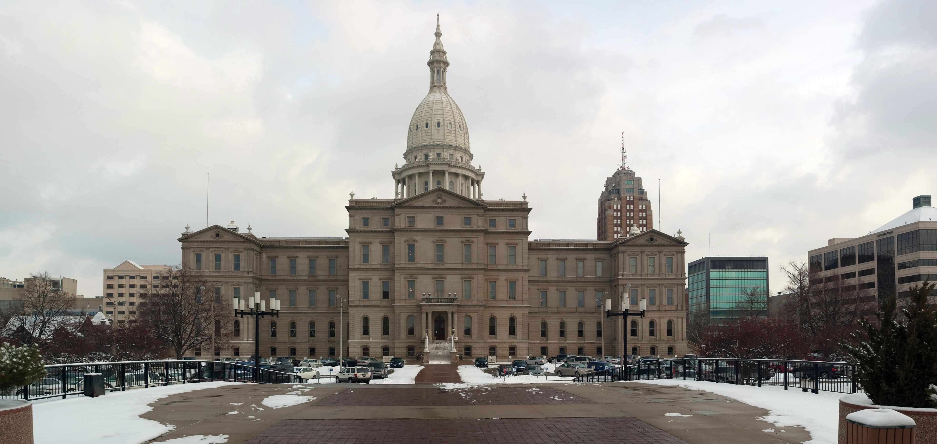 Panorama of Lansing Capitol Building