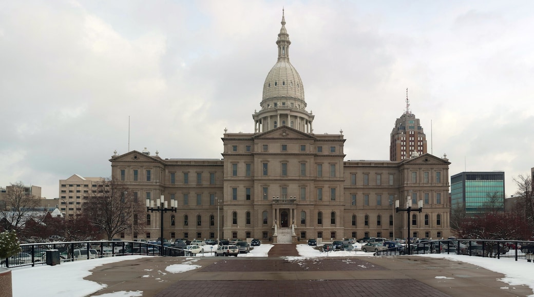 Panorama of Lansing Capitol Building