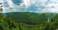 Pine Creek Gorge, Pennsylvania, Ultra Wide Panoramic Canyon View