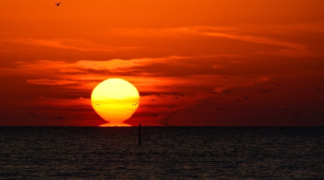 Sunrise on the beach