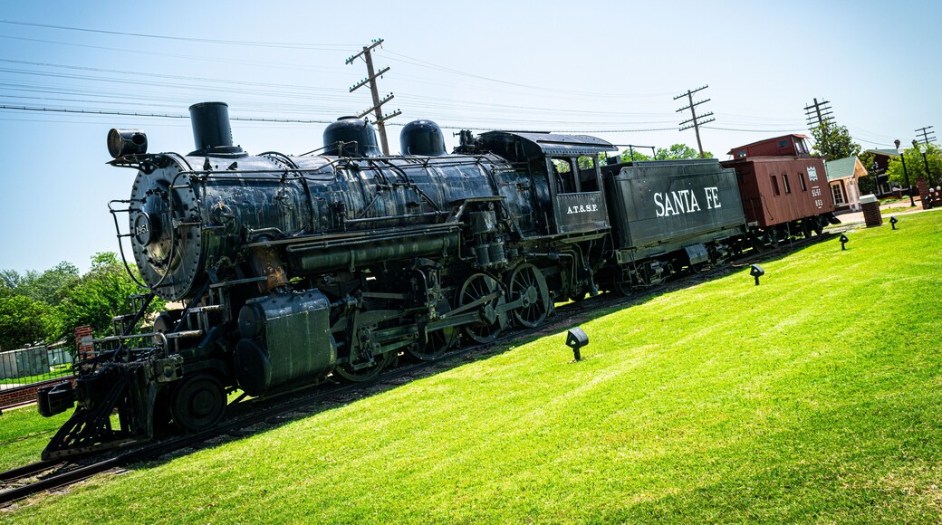 Eisenbahnstation in Pauls Valley Oklahoma