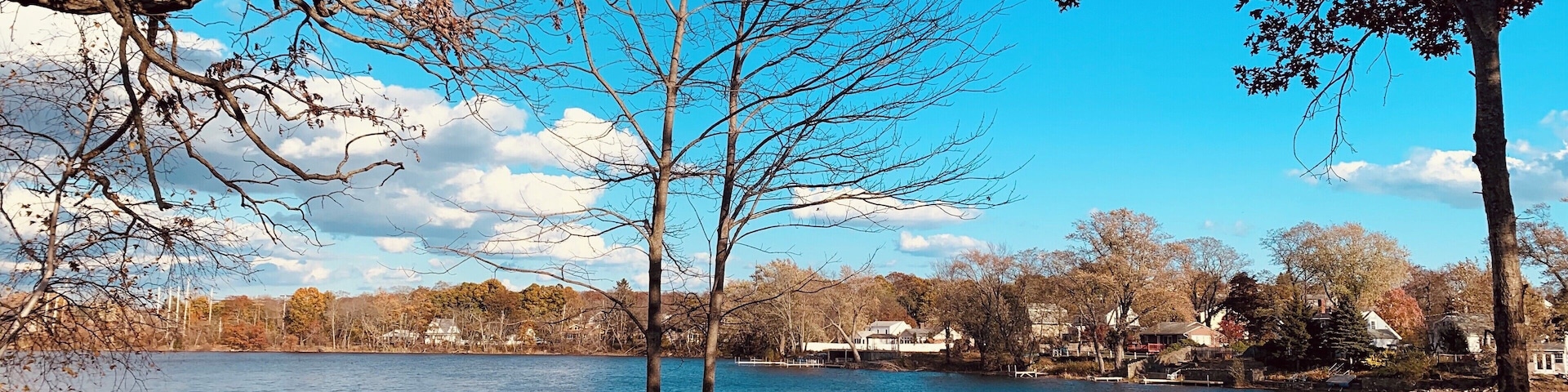 Love long walks around the pond..