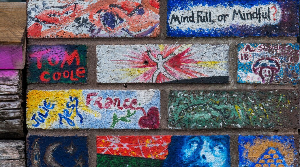 Graffitti wall in Stokes Croft, Bristol