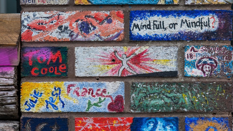 Graffitti wall in Stokes Croft, Bristol