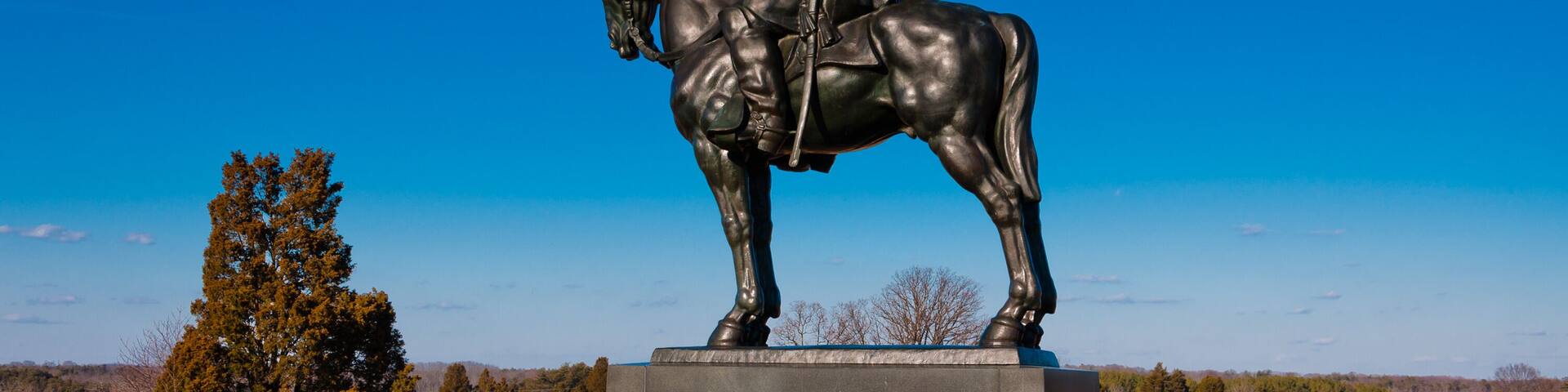 Photo of Stonewall Jackson Monument, Manassas National Battlefield Park, Virginia USA