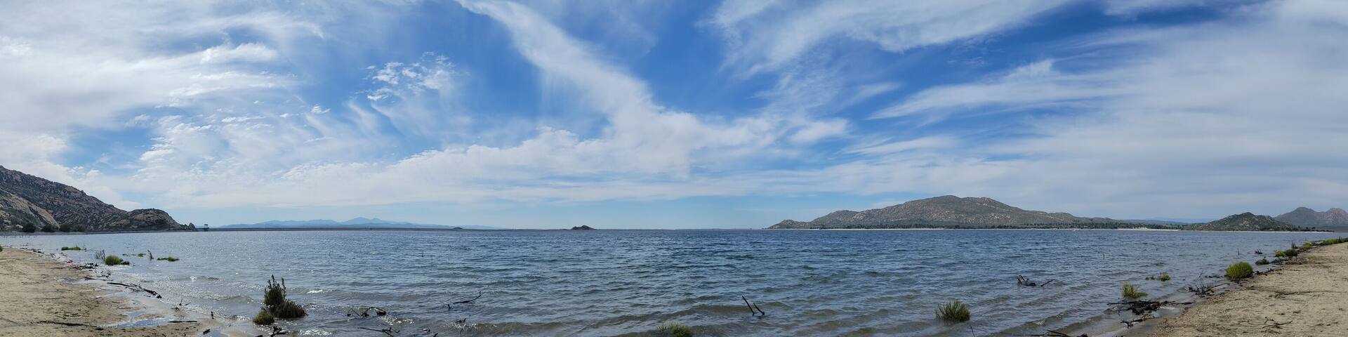 view of the perris lake