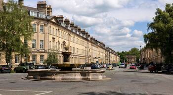 Bathwick, Great Pulteney street in Bath, England UK May 30 2024
