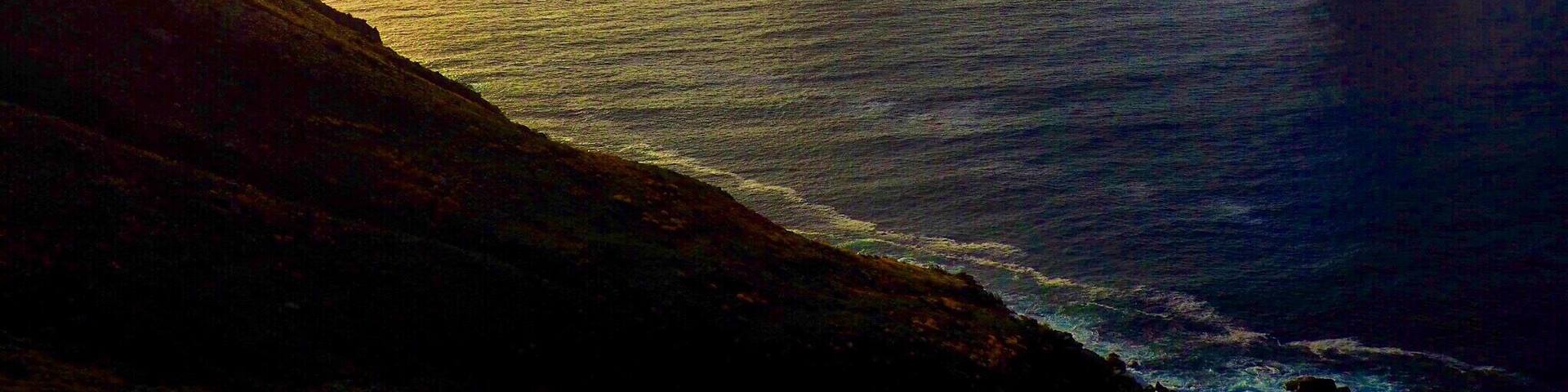 Stunning vista of the ocean and mountains, Chapman's Peak is a must see!
