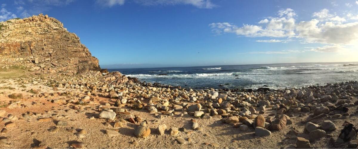 Cape Town , the most beautiful city in the world .. Cape of Good Hope , scenery superb , wildlife even better . A taste of heaven