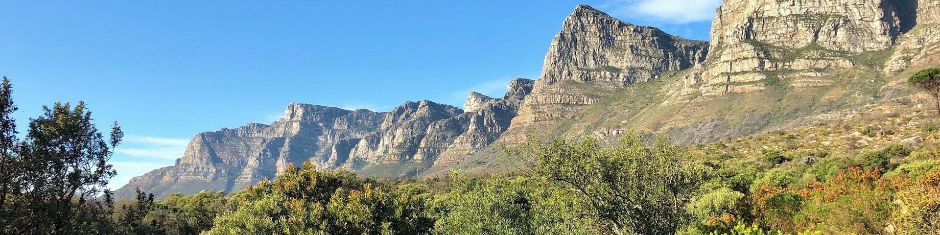 A great alternative view of the mountains on our walk to our spa massage