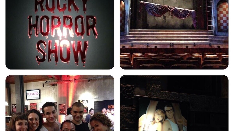 Keeping a promise: flew all the way from SoCal to hang out w/ these talented actors. Thanks for the awesome show, guys! #travelbug #capetown #southafrica #africa #musical #therockyhorrorshow #theatre