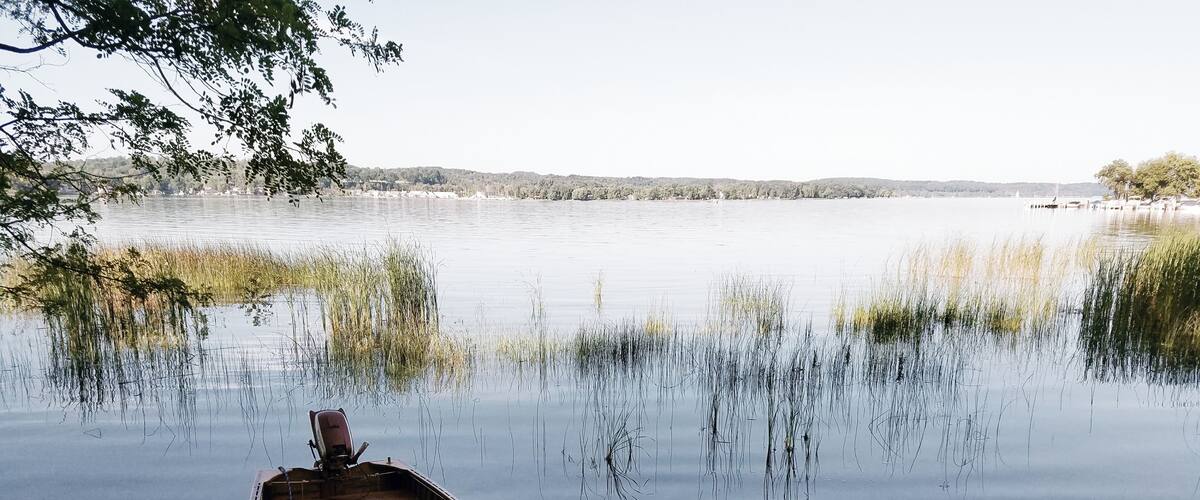 Wooden Boat on Shore