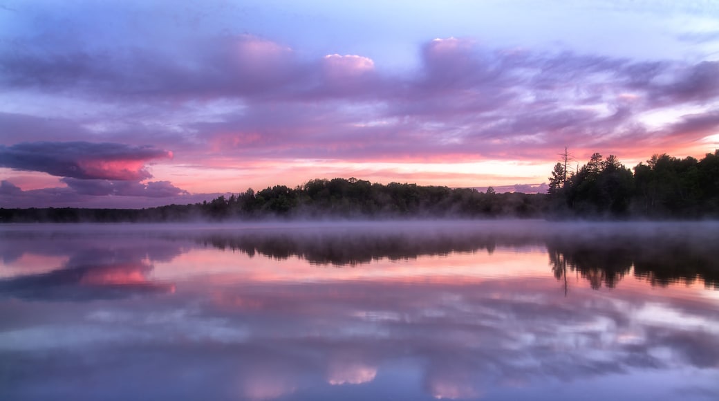 Fog on Hagerman Lake