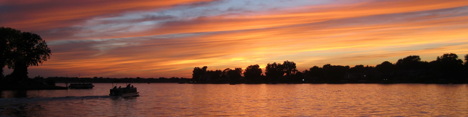 Majestic Sunset over Lake - Pure Michigan