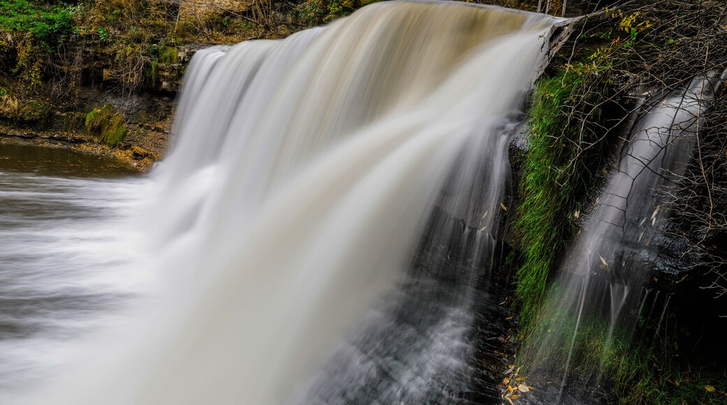 Chagrin Falls, The waterfalls are located in the Village of Chagrin Falls, Ohio