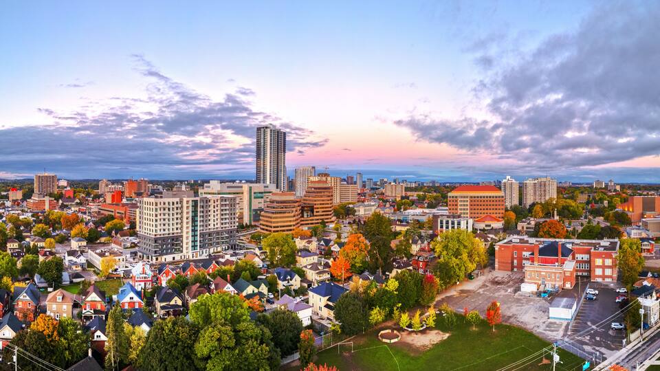 Kitchener, Ontario, Canada Cityscape