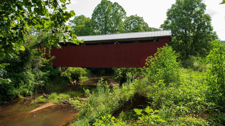 Byer Covered Bridge in Jackson County, Ohio