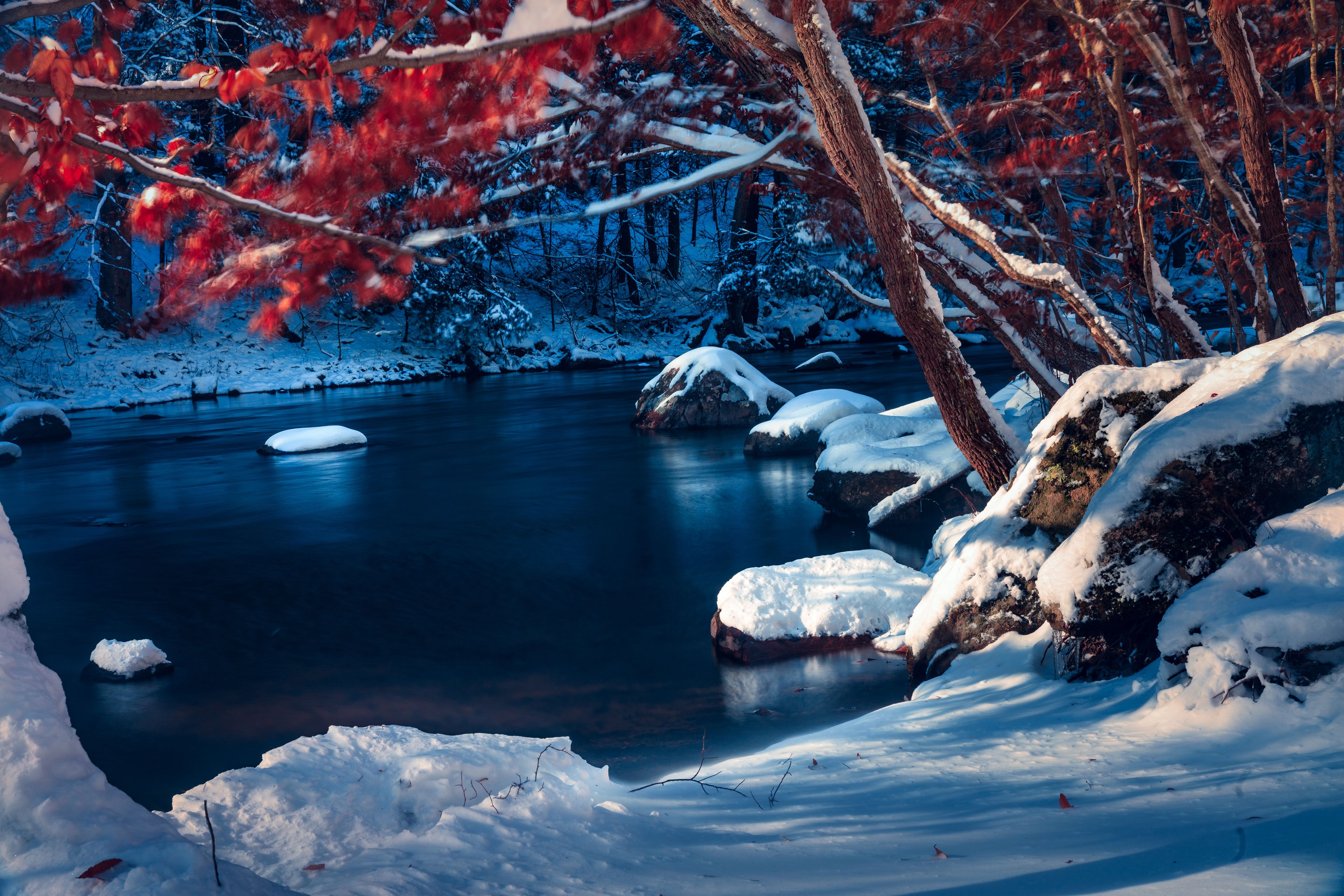 Frozen on the River of Time