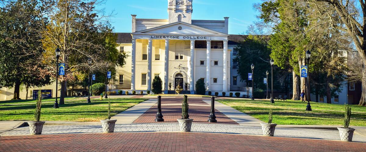 Limestone College in Gaffney, South Carolina, USA