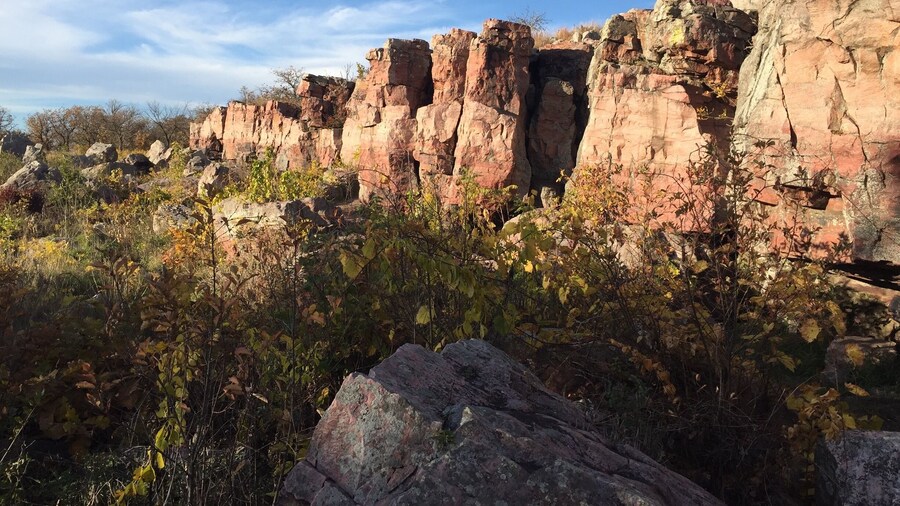 Pipestone National Monument is an incredible place. The historical and spiritual significance of the site is palpable. A place of deep reverence and peace. Visit when the sun is low in the west, lighting up the quartzite cliffs as they rise from the vast golden prairie surrounding them.