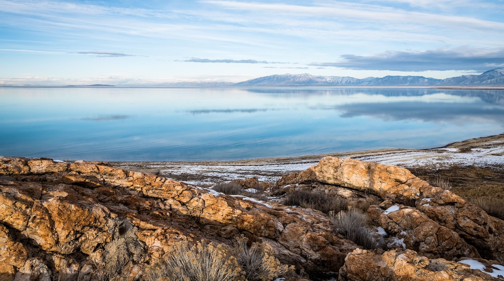 View in Antelope Island State Park