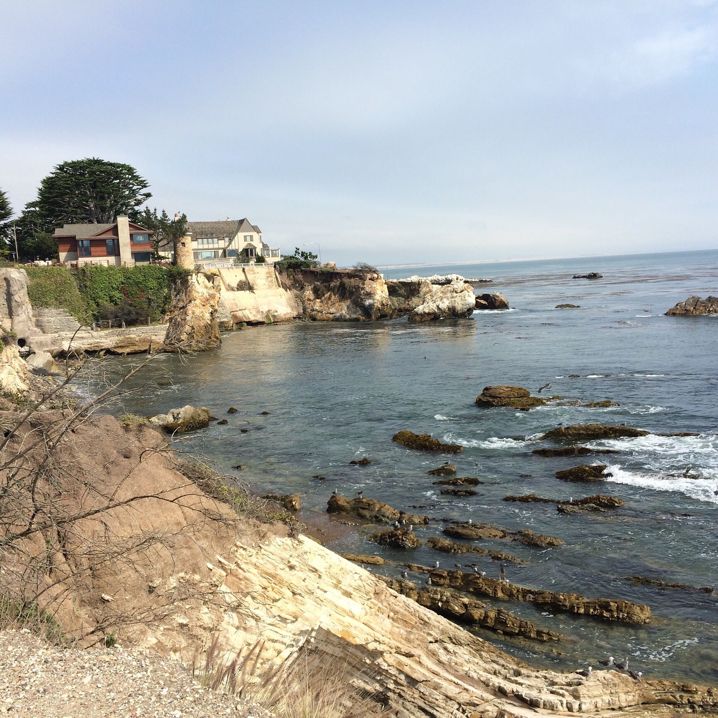 The view near Shell Beach 
