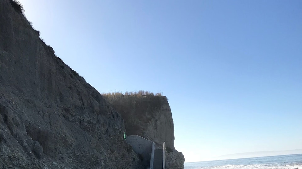 Some stair access were closed.