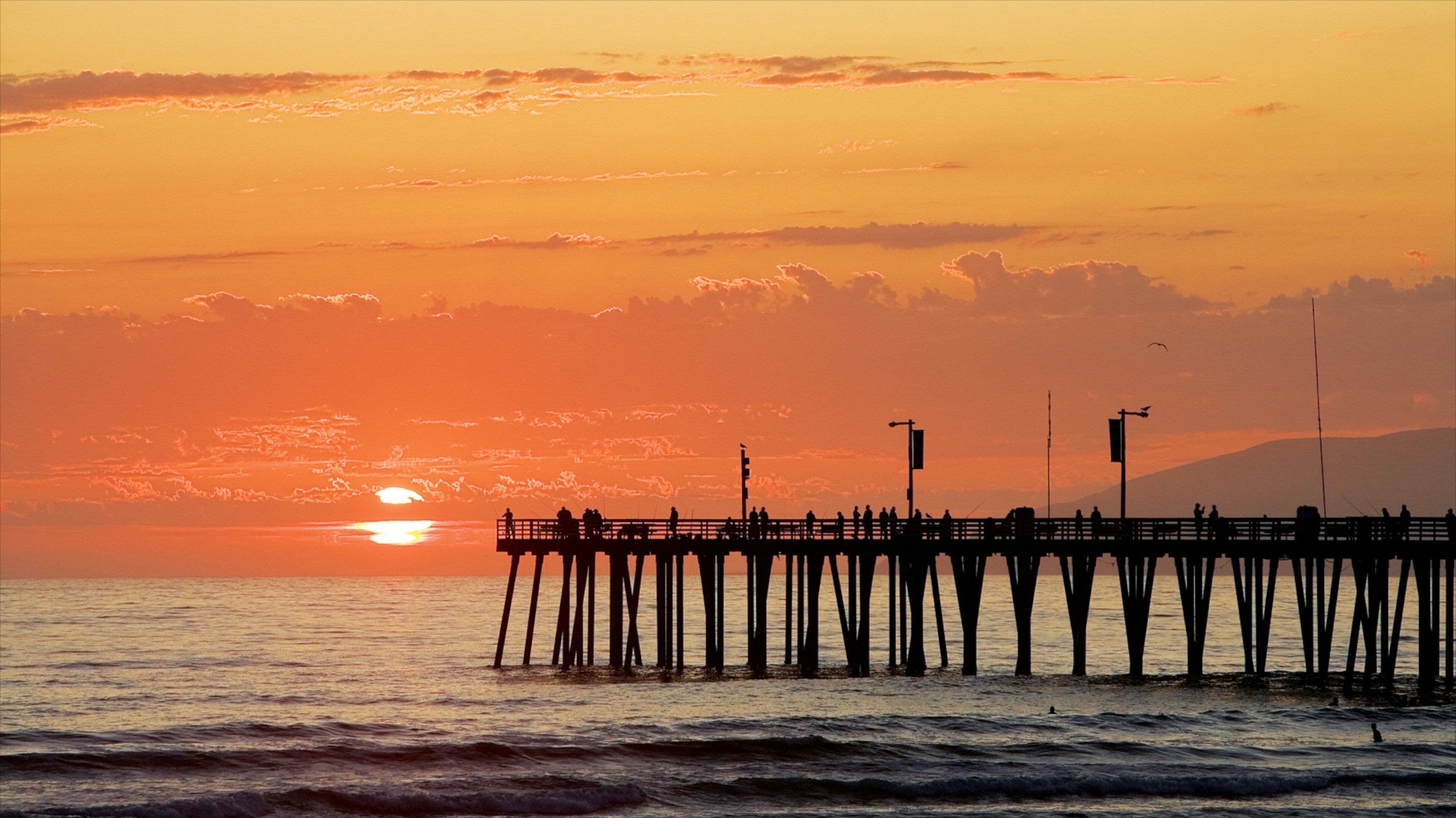 Pismo Beach featuring general coastal views and a sunset