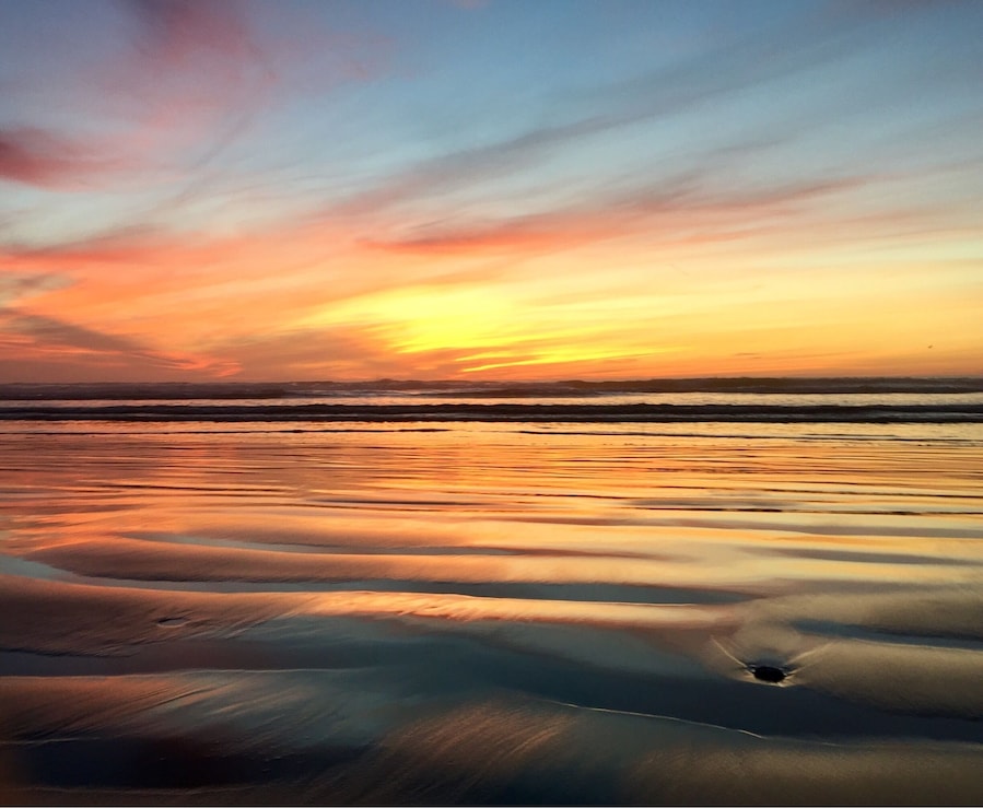 Beautiful end to a beautiful day!