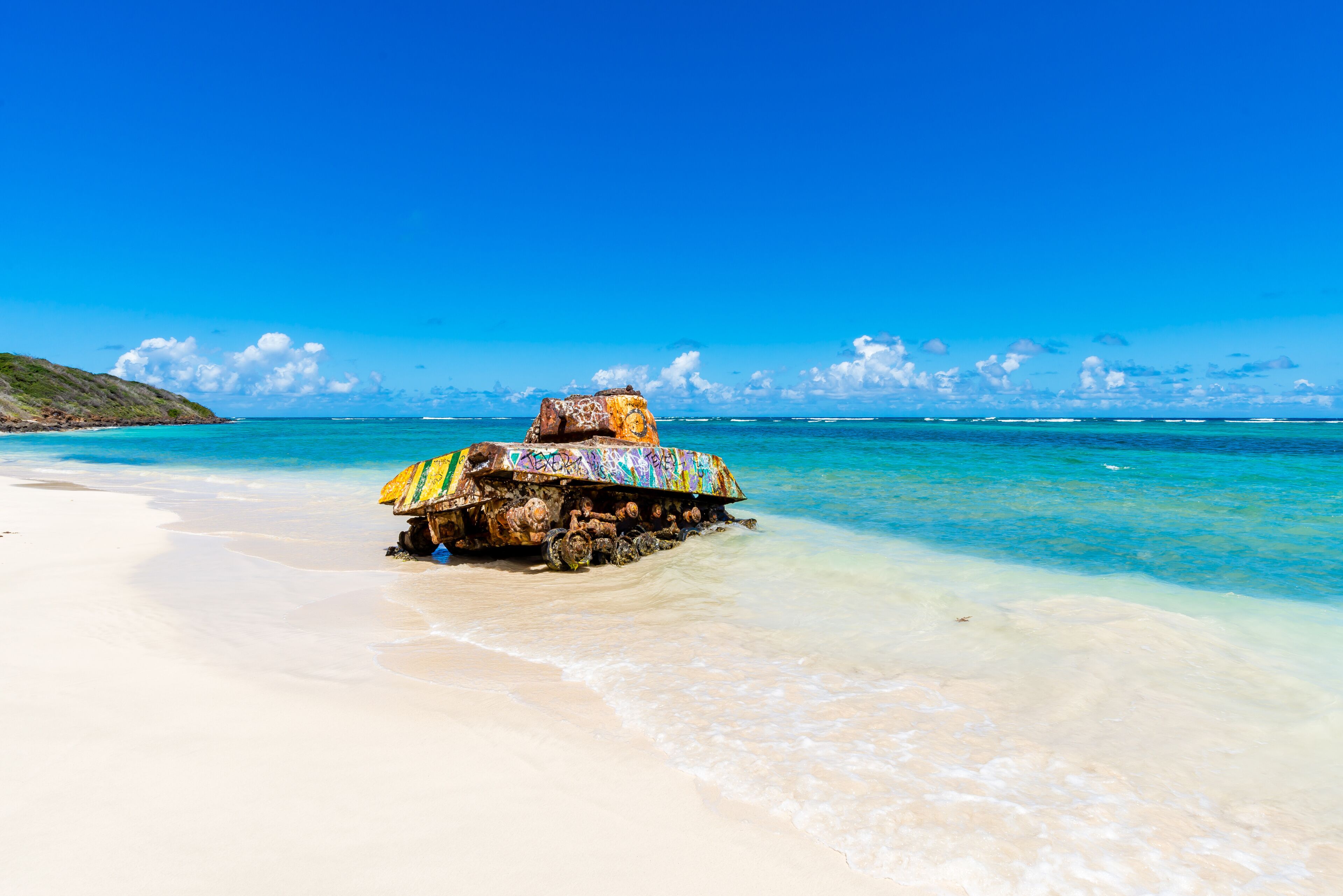 Flamenco beach, Puerto Rico