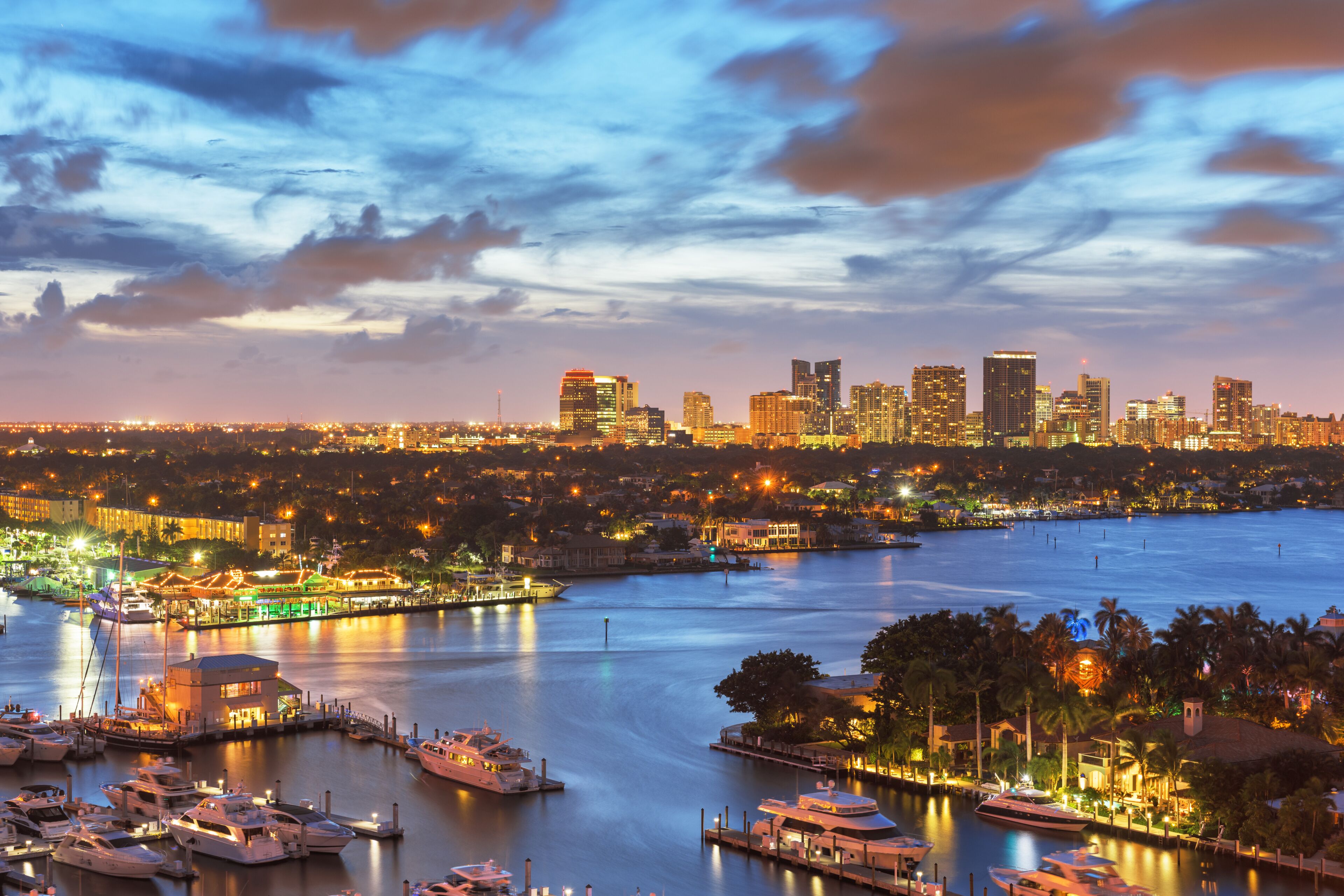 Fort Lauderdale, Florida, USA Skyline