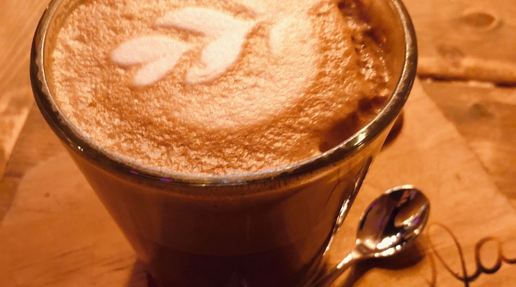 Coffee is art at Ella Cafe. #trovember