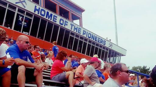 A typical Saturday afternoon