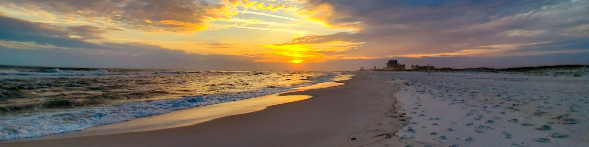 Beach Sunset, Beautiful New Year, Alabama Point in Orange Beach, Alabama