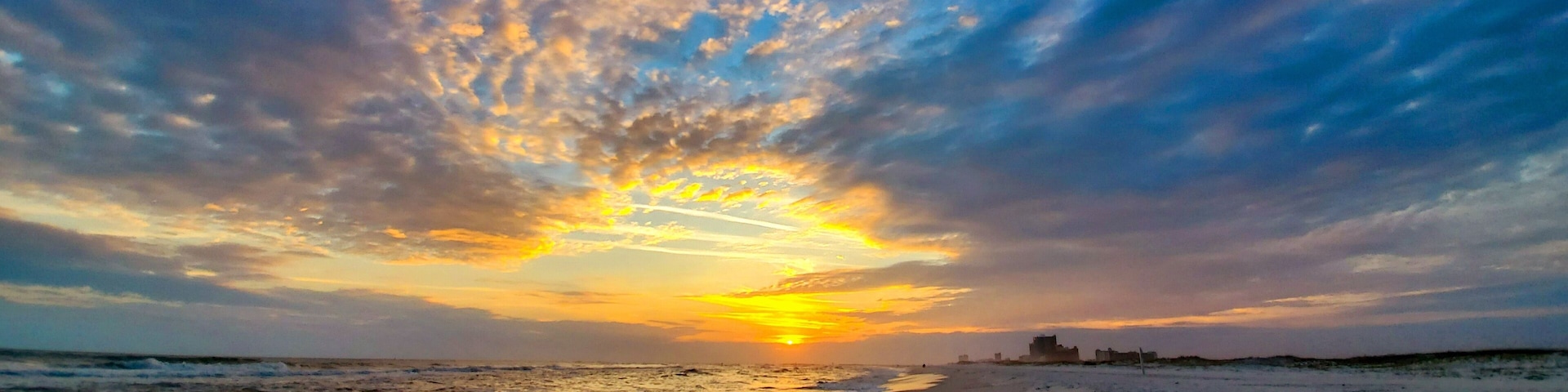 Beach Sunset, Beautiful New Year, Alabama Point in Orange Beach, Alabama
