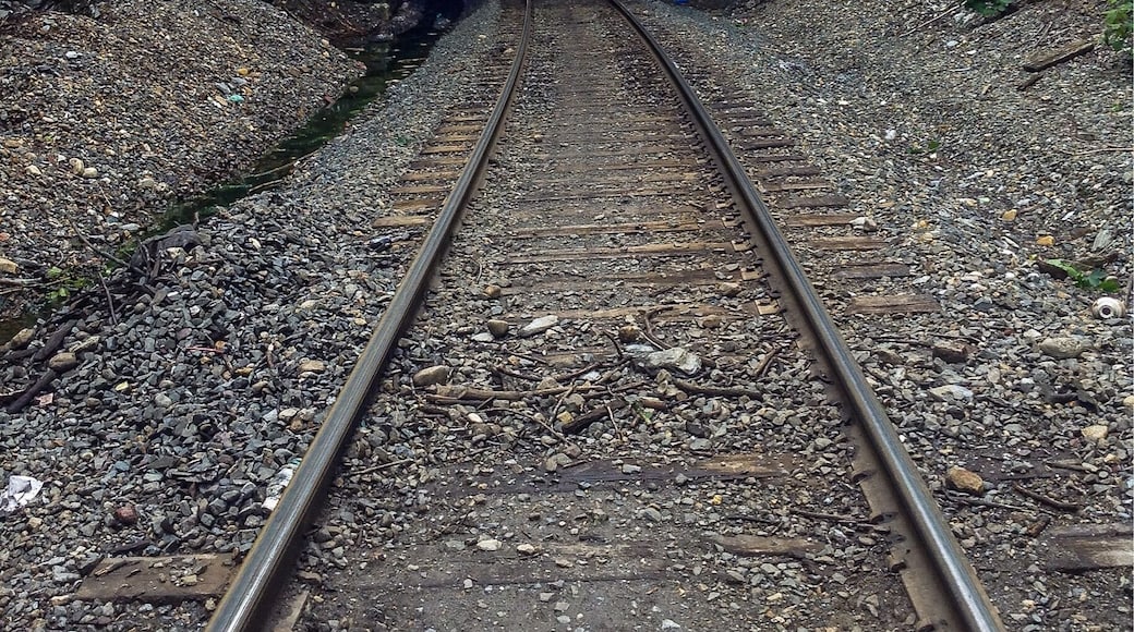 Hidden away in the city is a beautiful piece of 19th century architecture.
Not far up the rails is the infamous five mile long Hoosac Tunnel.