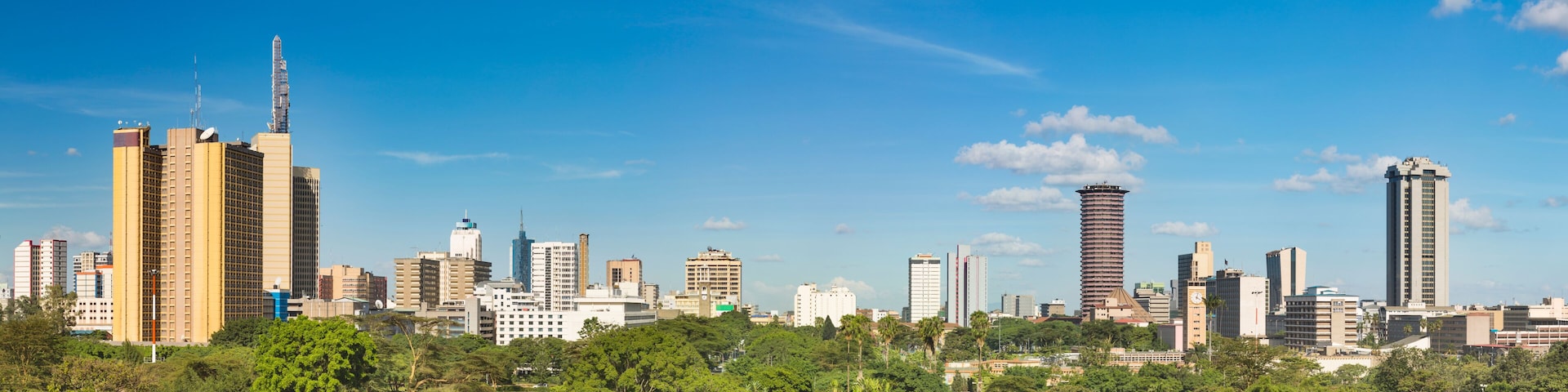 Nairobi Skyline Panorama, Kenya