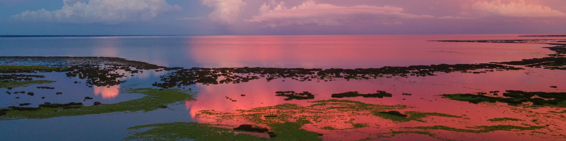 Lake Okeechobee Sunset with Pier