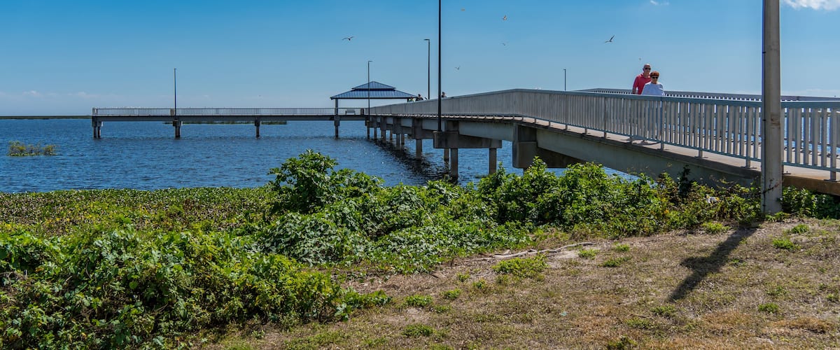 Pier at Lake Okeechobee Park