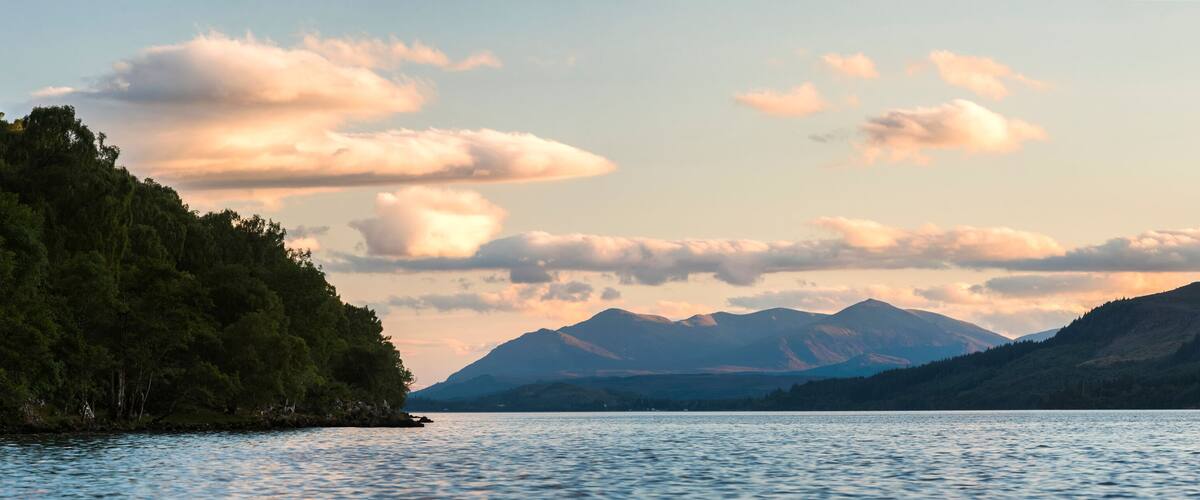 Canoeing Loch Ness section of the Caledonian Canal, near Fort Augustus, Scottish Highlands, Scotland, United Kingdom, Europe