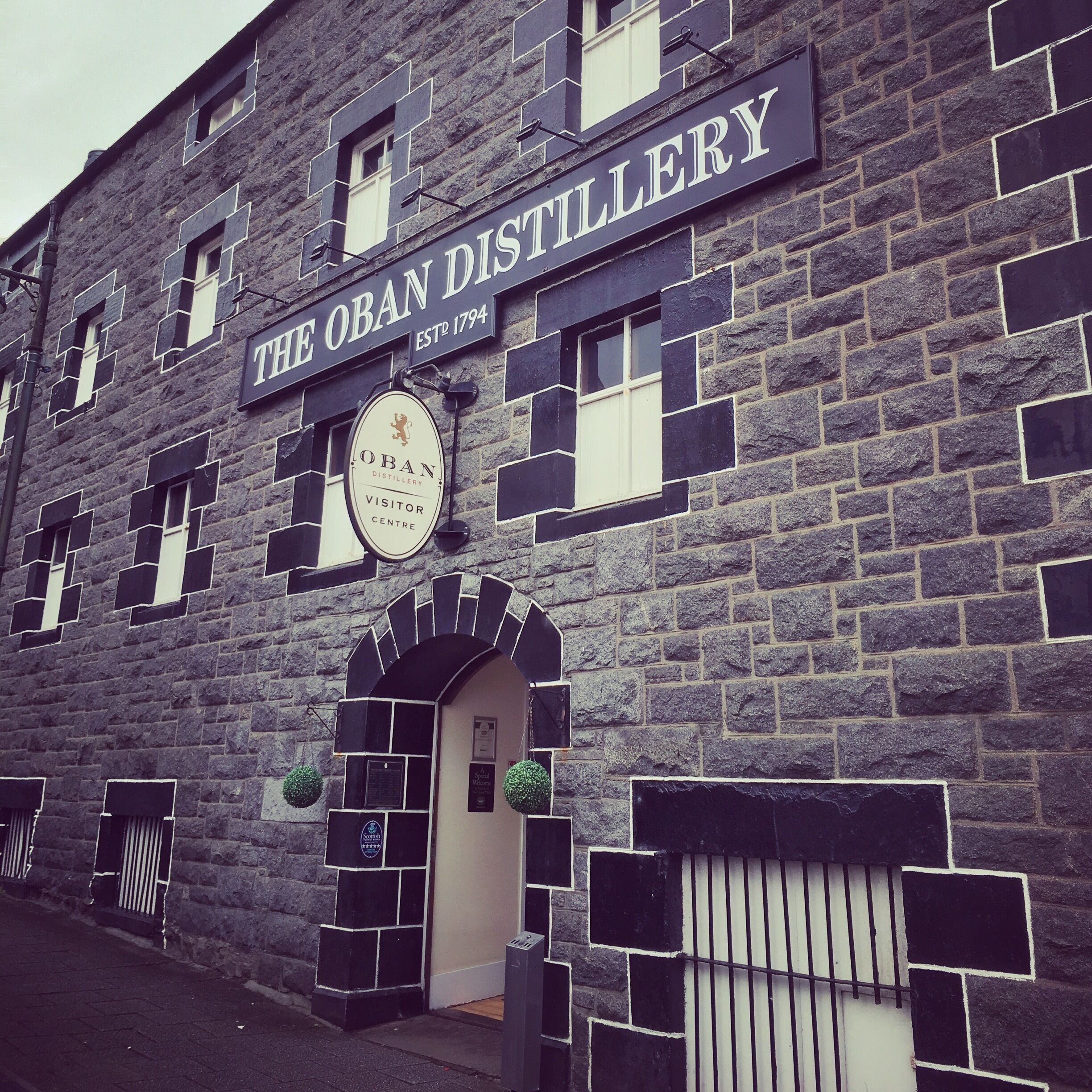 Oban is not the prettiest place but this place is well worth visit!