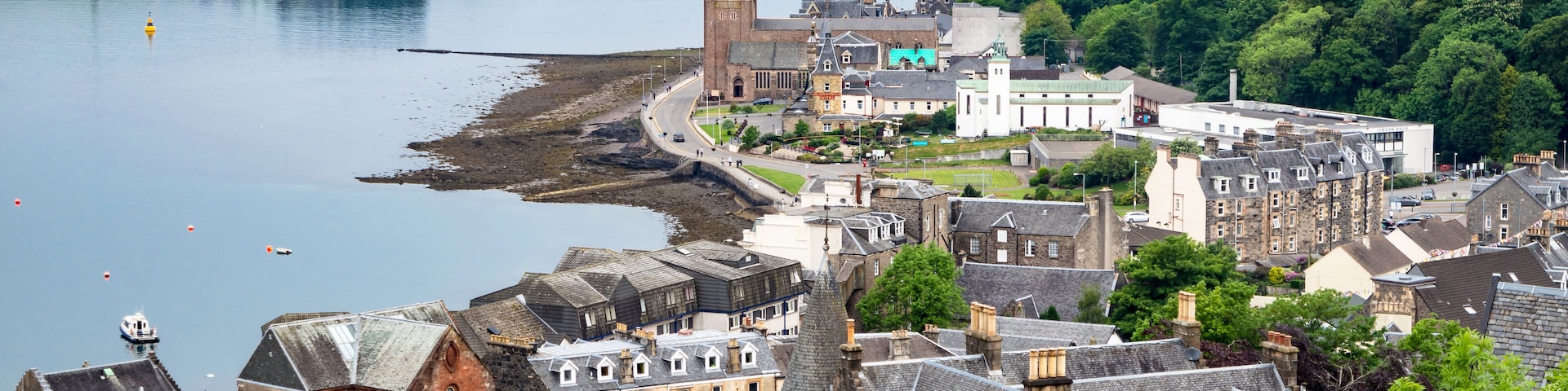 The skyline of Oban, Argyll in Scotland - United Kingdom, Shutterstock ID 1009080157, SF SSA Case with Manager Approval: Case 07151371, Job: Prepay credit, Client/Licensee: , Other: