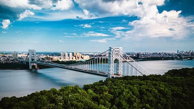 Aerial of Fort Lee New Jersey