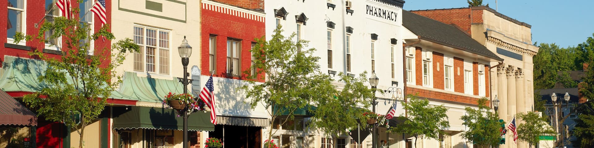 Old-fashioned Main Street