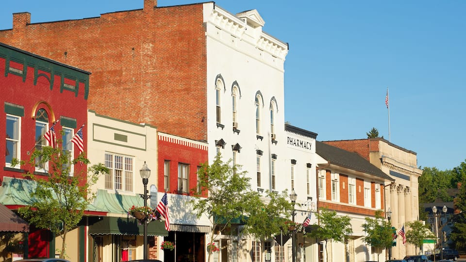 Old-fashioned Main Street