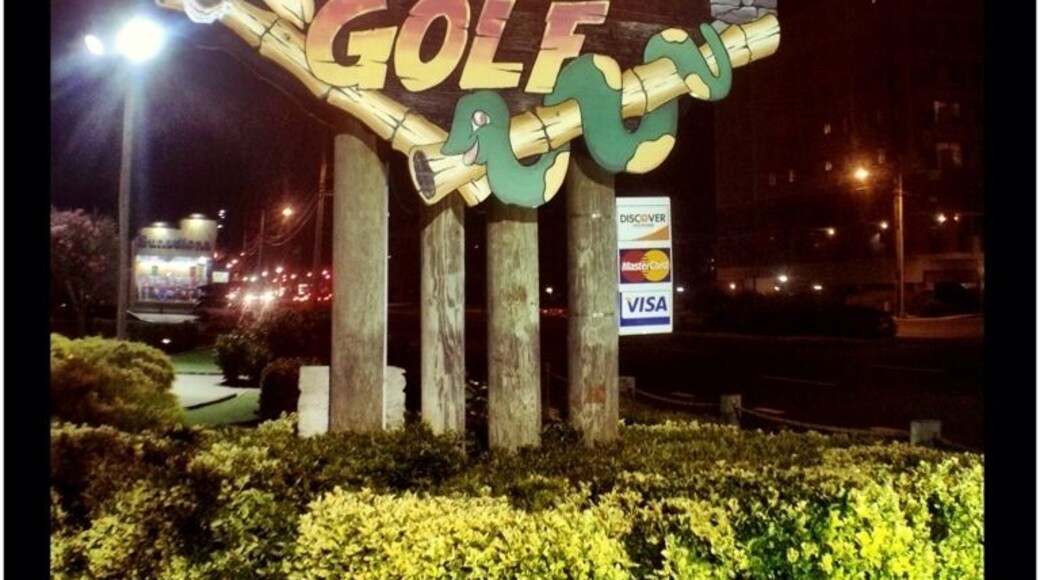 Mini golf. No Ocean City is complete without it. This place is fun with its pseudo-Indy treasure-hunting theme. We went late and avoided the crowds (and hot sun).