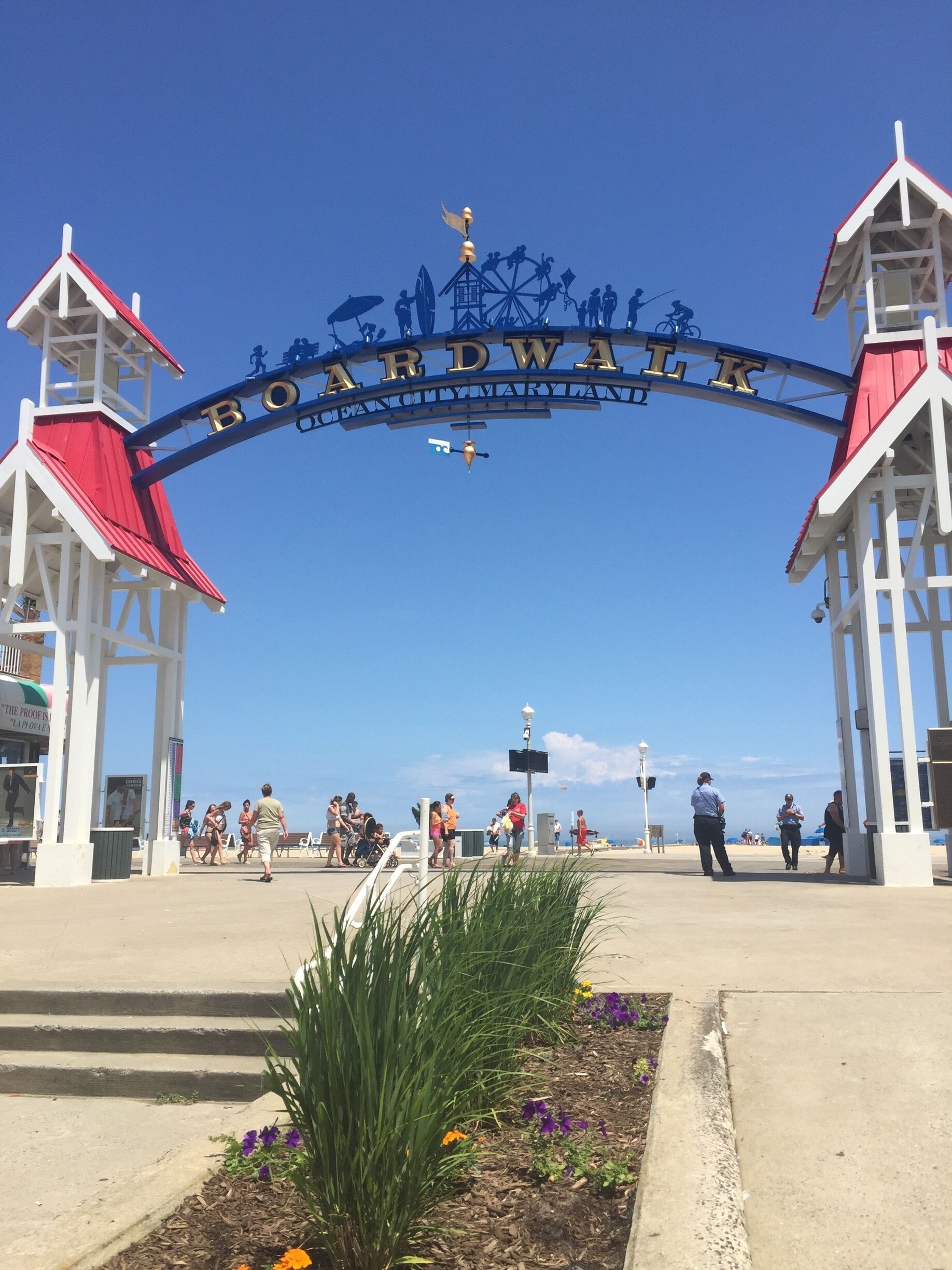 The Boardwalk in Ocean City is a 3-mile stretch of beautiful beach and wooden walkway littered with dozens of shops and eateries. At the far south end lies an amusement park, and a $3 trolley will port you up and down the boardwalk all day long. There's something for everyone here! 