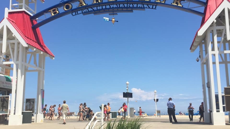 The Boardwalk in Ocean City is a 3-mile stretch of beautiful beach and wooden walkway littered with dozens of shops and eateries. At the far south end lies an amusement park, and a $3 trolley will port you up and down the boardwalk all day long. There's something for everyone here!