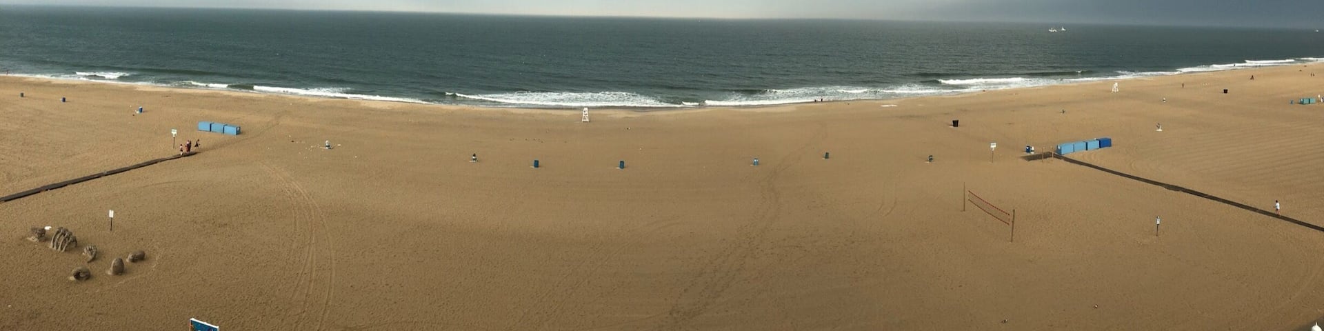 Double rainbow over Ocean City. Even dreary days are beautiful.